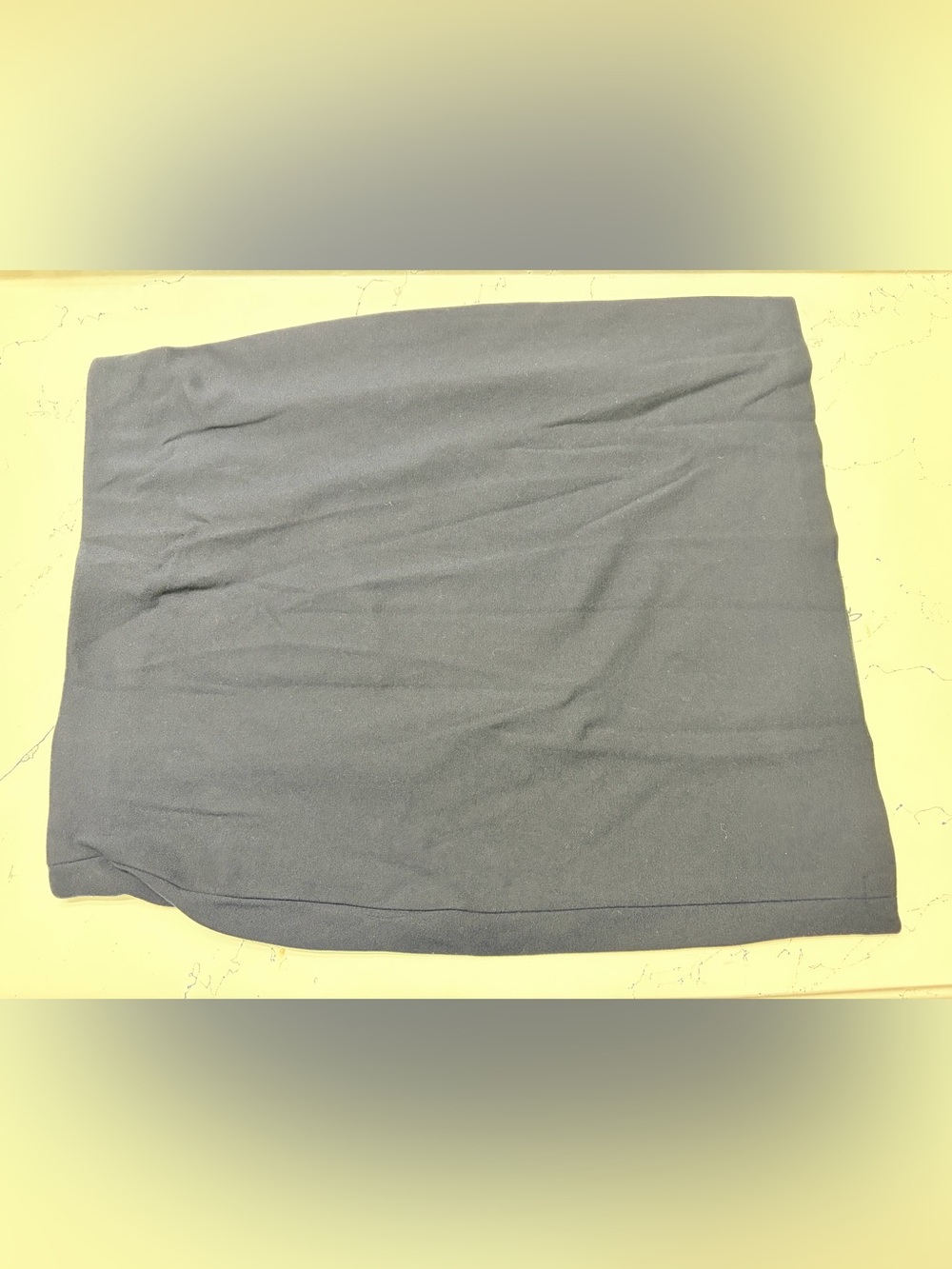 Grace Black Straight Mini Skirt